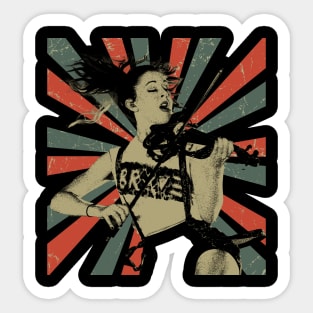 Lindsey Stirling || Vintage Art Design || Concert Sticker